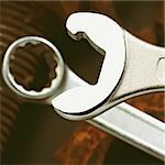 wrench close up