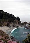 View of the Julia Pfeiffer Waterfall, Big Sur