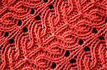 A high resolution image of a knitted pattern.