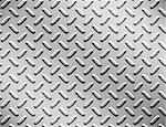 a large seamless sheet of alluminium or nickel diamond or tread plate