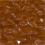 Background illustration of melted chocolate