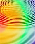 multi colored water ripples background