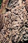 Carving of mandapa at Banteay Sreiz, Cambodia