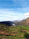 A view of Llyn Gwynant, Snowdonia, North Wales.