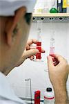 A man doing lab experiment