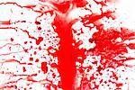 Abstract blood on the bath
