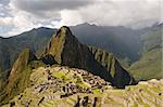 The Lost Incan City of Machu Picchu near Cusco, PEru.