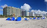 landscape,shot of  miami beach florida