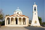 The little church of Agios (Saint) Nikolaos in Turlida of Mesologgi, Greece