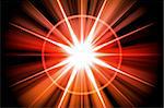 Red Fire Star Sunburst Abstract Background Wallpaper Texture