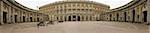 Panoramic view of the Royal Palace in Stockholm