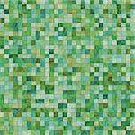 smooth irregular green background of bathroom or swimming pool tiles or wall, tiles seamlessly as a pattern