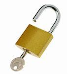 Lock.The locking device interfering penetration into any space