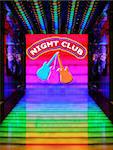 "Night Club" and three guitars are my own graphics