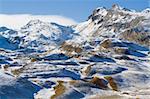 Beautiful mountain landscape. Pyrenées, south of France.