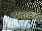 Architecture interior structure of IFC Mall in Hong Kong