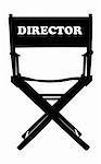 A movie chair Director