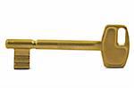 gilded key