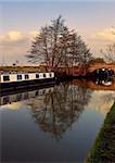 The worcester and birmingham canal at stoke prior worcestershire.