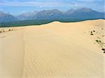 dune of sand in chara desert