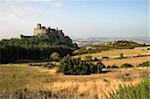 Loarre Castle in Huesca province, Aragon, Spain