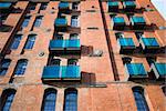 New and old architecture, Hamburg Harbour in Germany