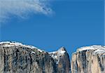 nice view on mountains and the sky