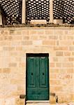 A medieval and old house door in Mdina on the island of Malta