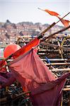 Lobster Fishing at the dock at Whitby, selective focus