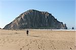 Morro Rock - big granite rock in Morro Bay, California.
