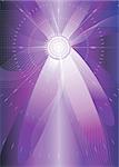 purple color futuristic background, vector  illustration eps file with layers