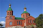 Russian church in Abrau-Durso, south Russia