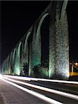 The Los Arcos (aqueduct) in Queretaro, Mexico.  Constructed between 1726 and 1735.
