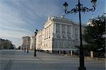 Royal Place of Madrid - one of most famous tourism places in capital of Spain