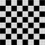 Checkered weave texture