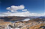 Scotland's Loch Maree in the spring sunshine