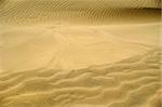 Wave pattern in the sand