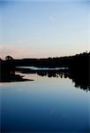 Peaceful Lake at sunset