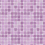 seamless tileable background of lilac ceramic tiles or wall