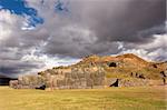 Sacsayhuamán (also known as Saksaq Waman) is an Inca walled complex near the old city of Cusco, at an altitude of 3,701 m. Some believe the walls were a form of fortification, while others believe it was only used to form the head of the Puma that Sacsayhuamán along with Cuzco form when seen from above.