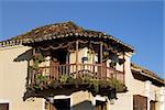 Balcony in the old house, Trinidad, Cuba