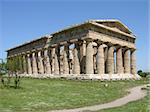 Ancient Greek temple in south Italy