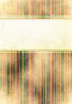vintage striped background and old paper