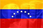 Flag of Venezuela, national country symbol illustration