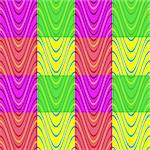 seamless texture of wave in different colored blocks