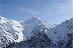 High Mountains. Caucasus. Cej.