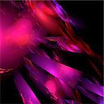 Abstract background. Red - purple palette. Raster fractal graphics.