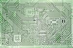 Tech industrial electronic light green background texture
