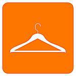 CLOTHES HANGER ICON. Vector available