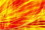 Fire abstract fervent red - yellow hell background